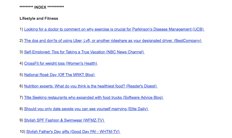 HARO find Opportunity